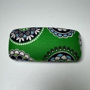 Vera Bradley Cupcake Green Hard Glasses Case